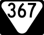 State Route 367 marker