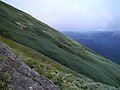 South slope of Mount Tanigawa