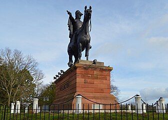 The statue at Aldershot, 2014