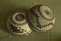 Yurok baskets from Redwood National Park area, California