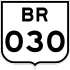 BR-030 shield}}