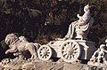 Ceremonial wagon of Cybele drawn by lions (Madrid, late 18th century)