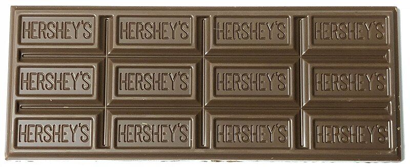 File:Hershey chocolate bar.jpg