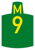 Metropolitan route M9 shield