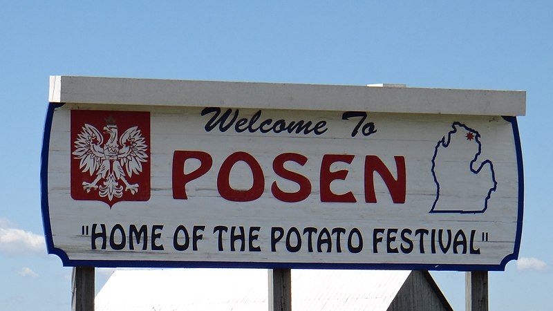 File:Posen,Michigan welcome sign.JPG