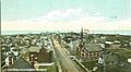 Aerial view, looking north, 1908-1918