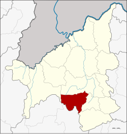 District location in Loei province