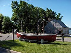 Museum La Chalouperie at "Parc maritime de Saint-Laurent" (English: Saint-Laurent Maritime Park)