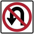 R-10 No U-turn