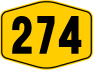 Federal Route 274 shield}}