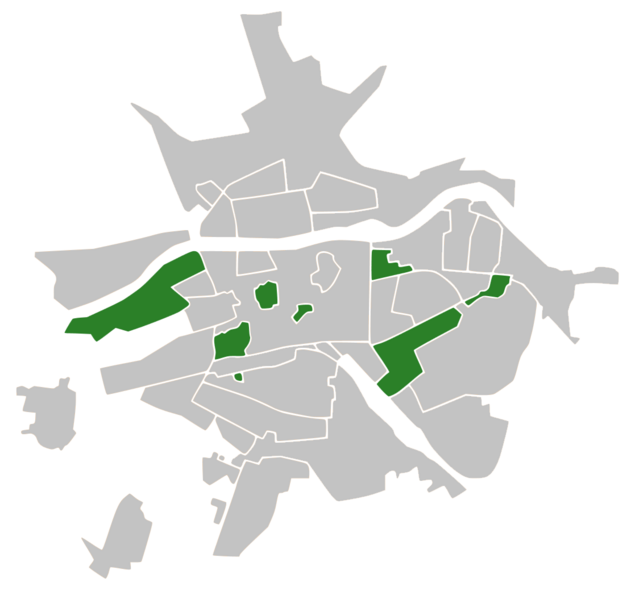 File:Plovdiv districts map.png