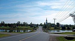 Entrance to Saint-Simon