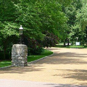 Entrance to the Brentmoor Park subdivision