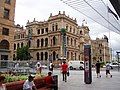 Queen Street and Queen Street Mall, at the George Street intersection, showing the Treasury Casino building