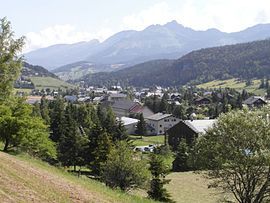 A general view of Corrençon