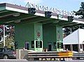 Toll plaza on the Thousand Islands Bridge