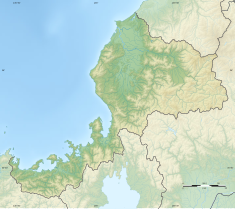 Maruoka Domain Battery is located in Fukui Prefecture