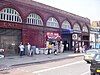 The street-level facade of Holloway Road station