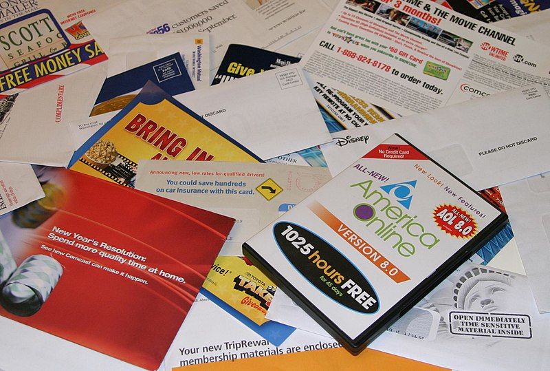 File:Junk mail collection.jpg