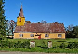 Kehtna church in Lellapere