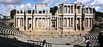 Theatre of Emerita Augusta as viewed from the upper seats