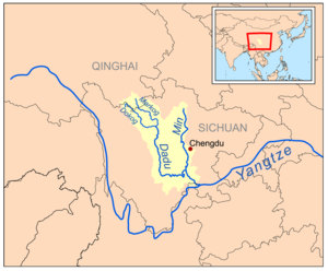 Min sichuan rivermap