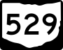 State Route 529 marker