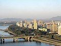 Another view of the river through Pyongyang