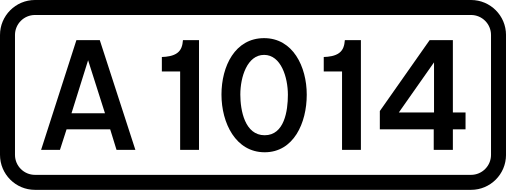 File:UK road A1014.svg