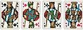 Image 23North German pattern: the Kings (from French-suited playing cards)