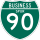 Interstate 90 Business marker