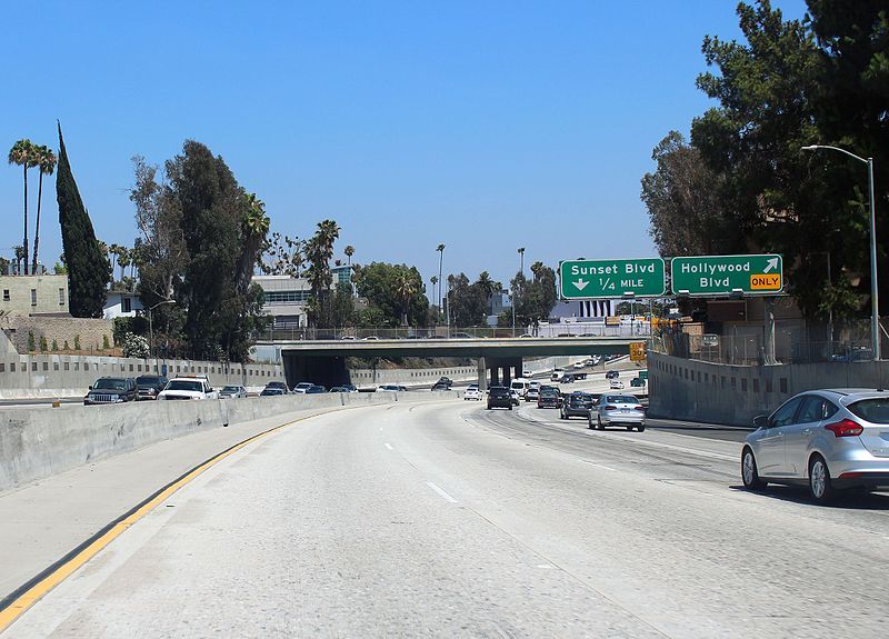 File:Hollywoodfreewaysouthbound.jpg