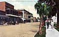 Postcard of Hotel Blanche and Marion St from 1908