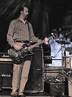 Krist Novoselic performing in 2011