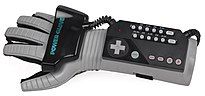 An American Power Glove controller for the NES, made by Mattel.