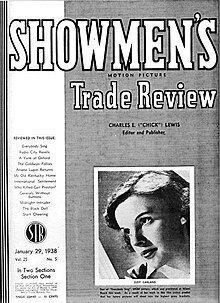 Showmen's Trade Review Cover