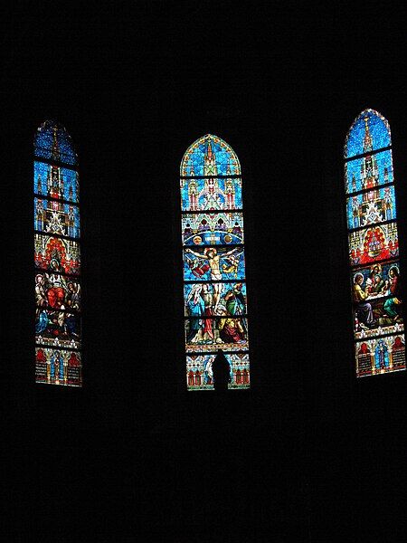 File:Sarajevo cathedral windows.jpg