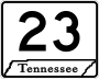 State Route 23 marker