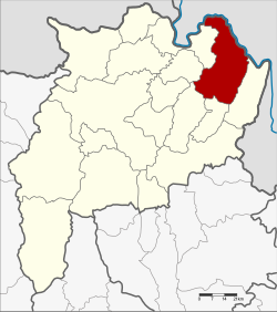 District location in Chiang Rai province