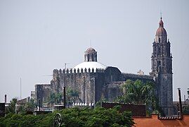 Cuernavaca Cathedral and Convent, built in 1529-late 17th century, by the Franciscans. A UNESCO WHS.[66][67][68]