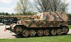 The United States Army Ordnance Training Support Facility's restored Elefant