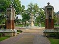 Image 41Harrison Plaza at the University of North Alabama in Florence. The school was chartered as LaGrange College by the Alabama Legislature in 1830. (from Alabama)