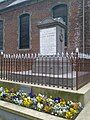 General Duhesme tomb in the churchyard of Saint Martin Church; Ways [nl] Genappe