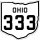 State Route 333 marker