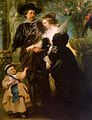 Rubens and Hélène Fourment and their son Peter Paul c. 1639, Metropolitan Museum of Art, New York