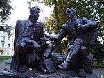 Monument to Alexander Tvardovsky and Vasily Turkin