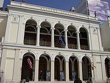 The Apollon Theatre of Patras, designed by Ernst Ziller (1872)