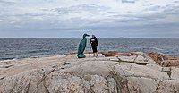 Monument on Fogo Island, Canada