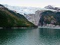 A glacier at Beagle Channel in southern Chile.