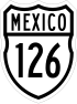 Federal Highway 126 shield